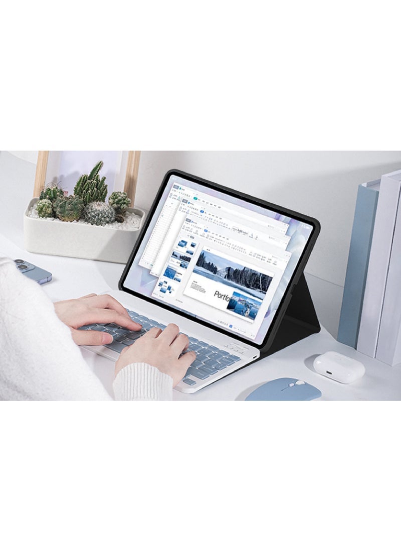 Captaintech Xiaomi Pad 6S Pro 12.4 Case (2024) – 360° Rotating Shockproof Cover with Pencil Slot u0026 Auto Wake/Sleep - Image 3