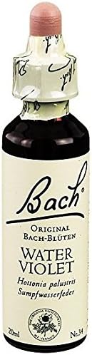 Bach Original Flower Remedies Water Violet Reach Out To Others Connect With Others Emotional Wellness Natural Flower Essence 20ml - Image 1