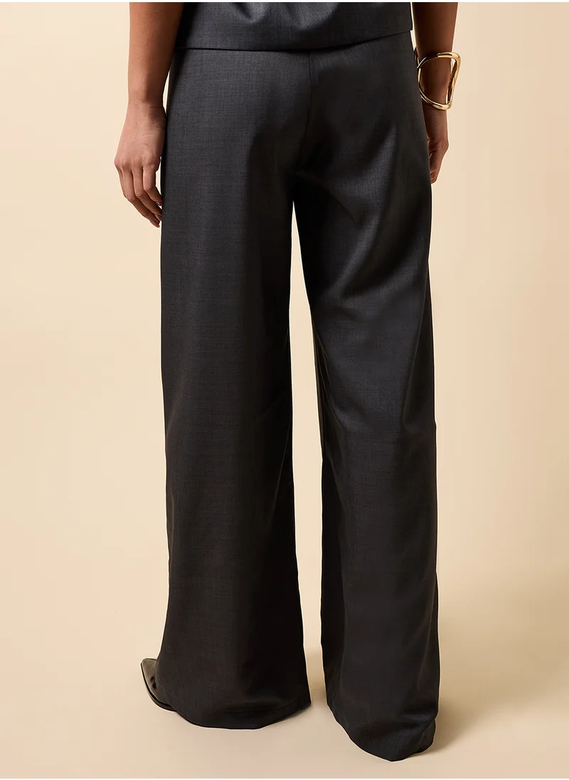 Little Mistress Wide Leg Causal Pants