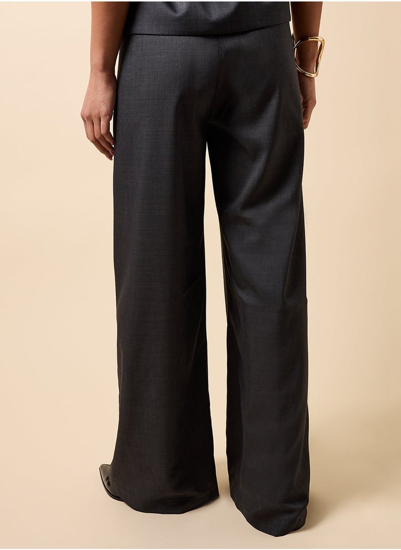 Little Mistress Wide Leg Causal Pants - Image 3