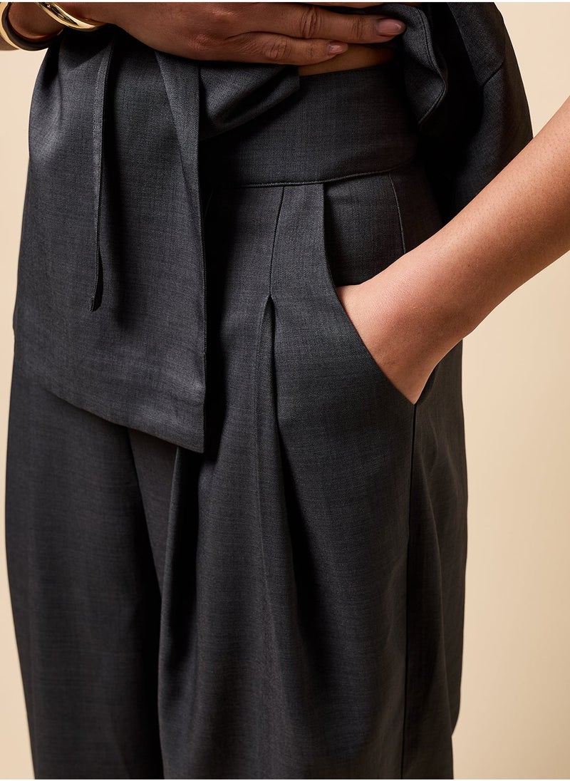 Little Mistress Wide Leg Causal Pants - Image 5