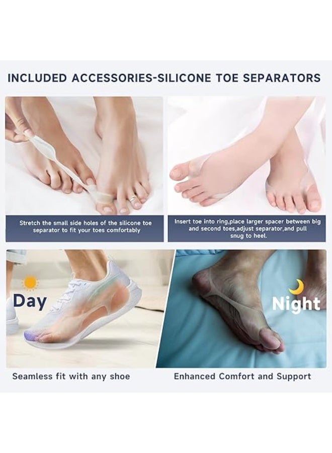 Bunion Corrector – Adjustable Orthopedic Toe Separator & Straightener for Hallux Valgus Relief, Suitable for Left & Right Foot, 1 Piece - Image 3