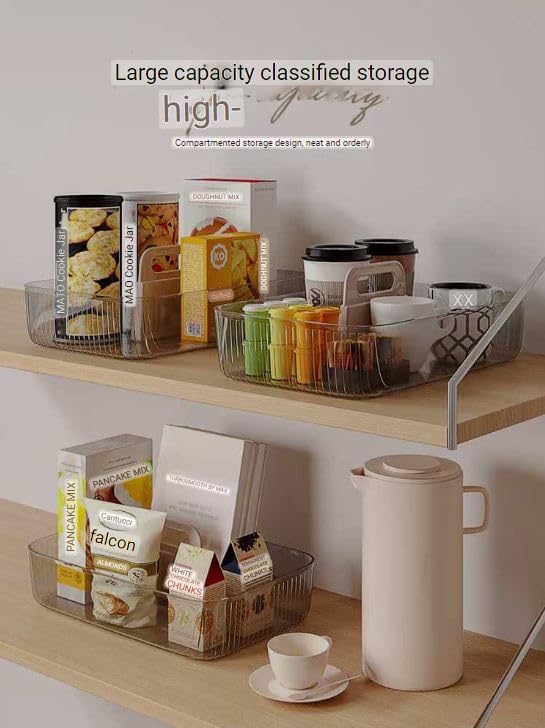 Bayleef Cosmetic storage box desktop lipstick skin care mask organizing basket dressing table sundries acrylic transparent box Aesthetic View - Image 4