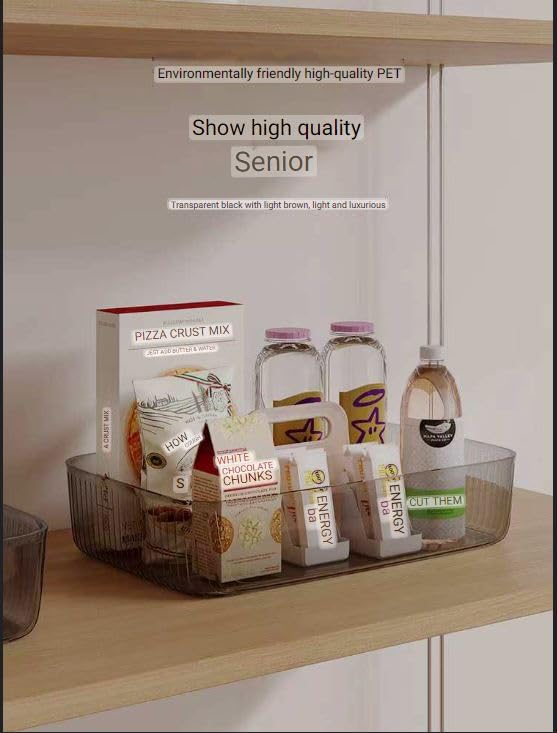 Bayleef Cosmetic storage box desktop lipstick skin care mask organizing basket dressing table sundries acrylic transparent box Aesthetic View - Image 3