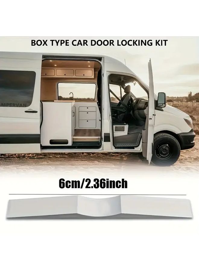 Heavy Duty Sliding Door Stop With Slam Safety Mechanism Non Slip Base Plate Easy Installation 1pc - Image 2