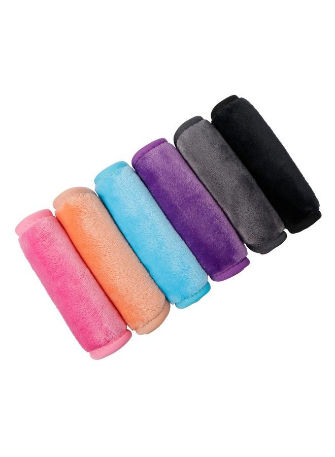 Orighty Makeup Remover Cloths 6 Packs Makeup Removal Face Cleansing Cloth Reusable Microfiber Facial Cleansing Towels Remove Instantly Dirt With Just Water 12 X 6 In 6 Colors  - Image 2