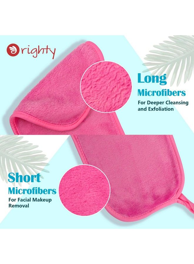 Orighty Makeup Remover Cloths 6 Packs Makeup Removal Face Cleansing Cloth Reusable Microfiber Facial Cleansing Towels Remove Instantly Dirt With Just Water 12 X 6 In 6 Colors  - Image 4