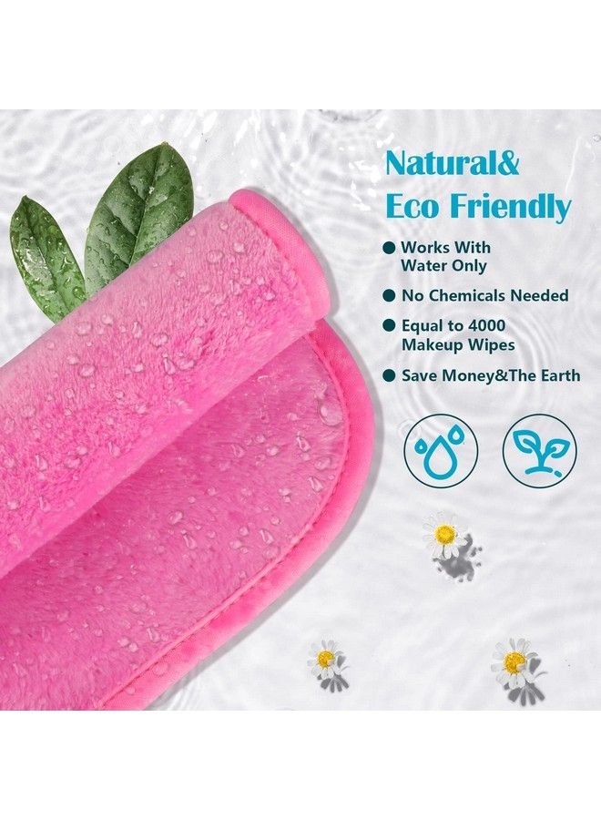 Orighty Makeup Remover Cloths 6 Packs Makeup Removal Face Cleansing Cloth Reusable Microfiber Facial Cleansing Towels Remove Instantly Dirt With Just Water 12 X 6 In 6 Colors  - Image 5