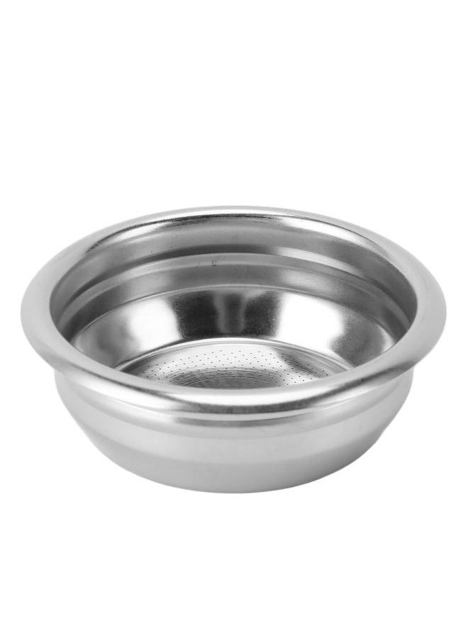 Thoraya 2PCS Coffee Portafilter Basket 58mm Stainless Steel 2 Cups Single Layer Filter Basket for Portafilter Coffee Machine  - Image 2