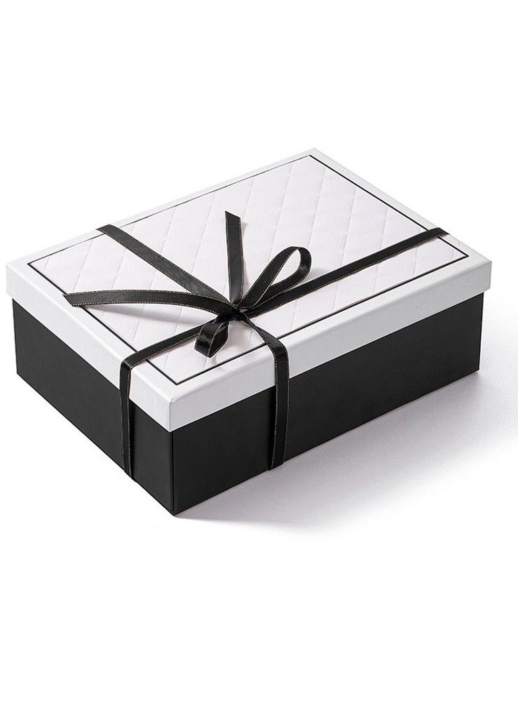 Gift Box Empty 25 x 18.5 x 8.5CM Gift Packaging for New Year Wedding Eid Birthday Groomsman Father's Day Presents Display - Image 2