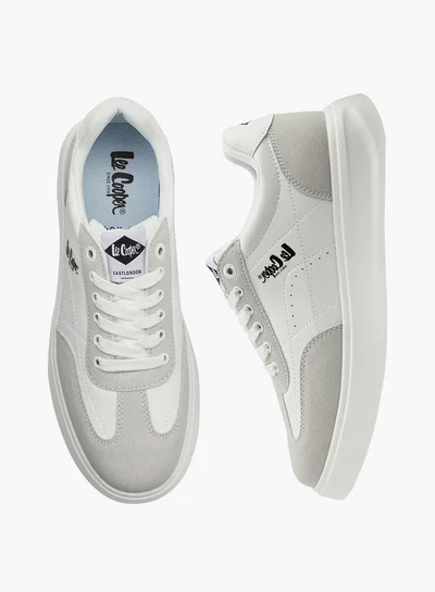 Lee Cooper Men's Panelled Lace-Up Sneakers
