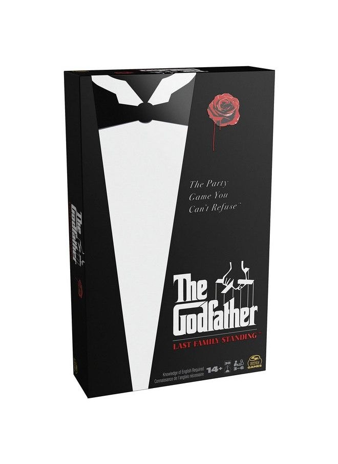 Spin Master Games - لعبة الطاولة The Godfather Last Family Standing، فيلم إيطالي، لعبة حفلات عائلية ممتعة، لعبة بطاقات متعددة اللاعبين للكبار والصغار من سن 14 عامًا فما فوق - Image 1