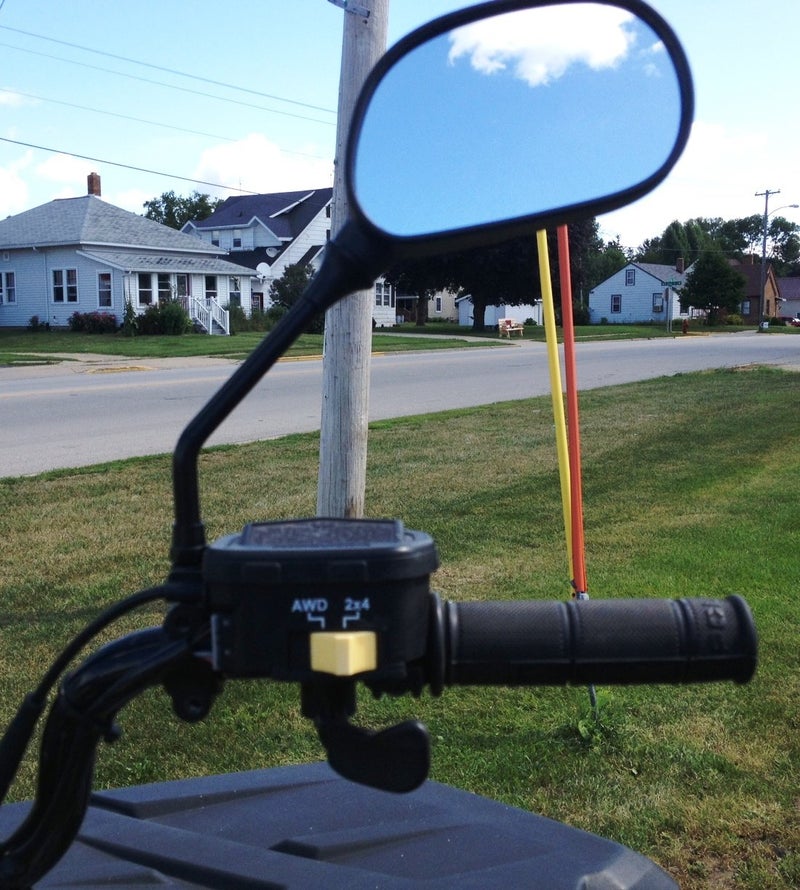 Maverick Rearview Mirrors Fits ATV - Image 1