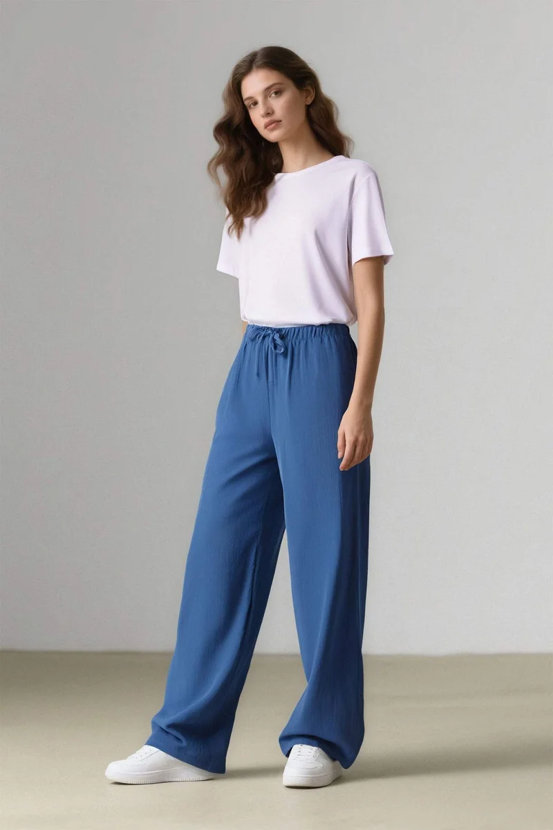 DeFacto Wide Leg Aerobin Trousers