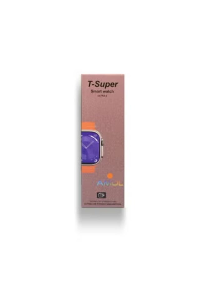 T Super Smart Watch Ultra 2 - orange  - Image 4