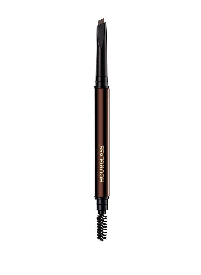 Hourglass Arch Brow Sculpting Pencil. Soft Brunette Shade Mechanical Eyebrow Pencil for Shaping and Filling. Cruelty-Free and Vegan - Image 1