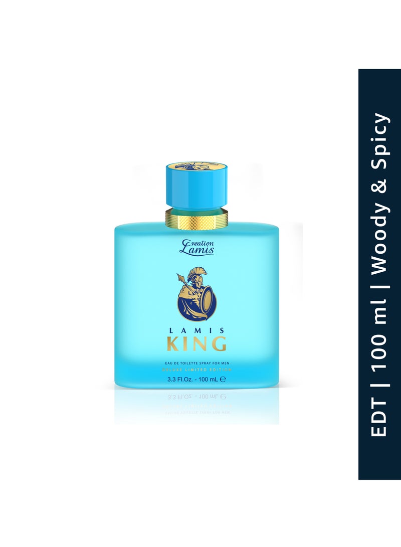Creation Lamis Lamis King Eau de Toilette For Men 100ml - Image 5