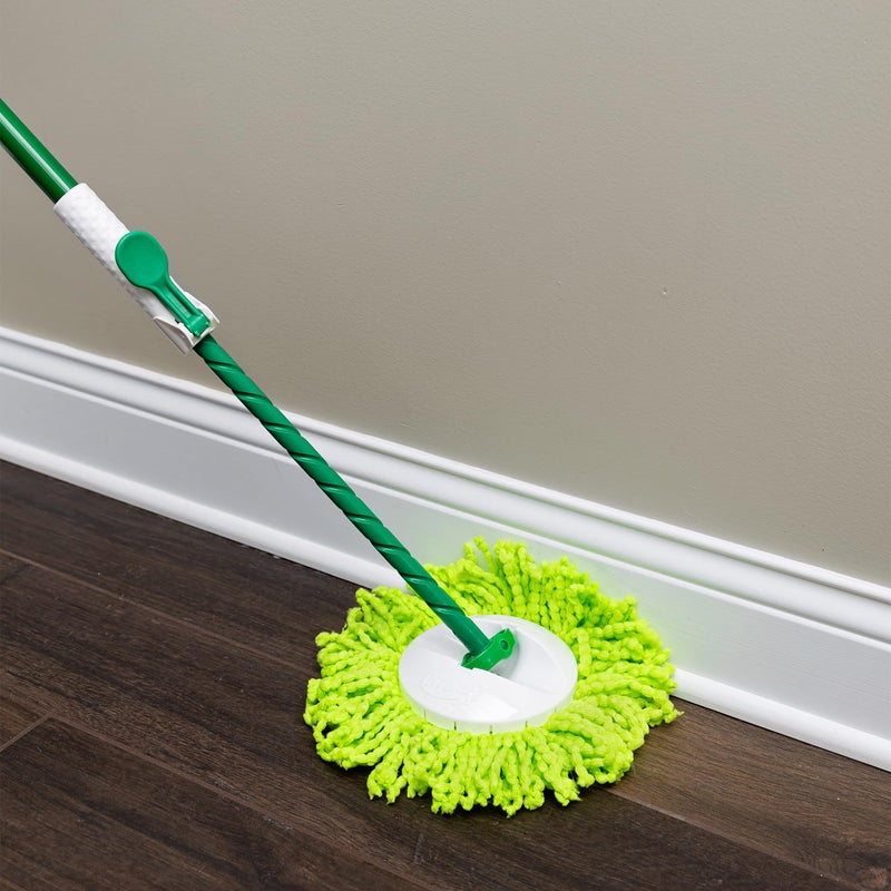 Libman Commercial Libman Lightning Spin Mop System Plus 3 Refill Head | Mop and Bucket with Wringer Set | Floor Mop | Spin Mop | Libman Mop | Mops for Floor Cleaning | Hardwood Floor Mop | 4 Total Mop Heads Included - Image 5