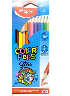 12-Piece Colorpeps Star Colour Pencil Set Multicolour - pzsku/ZB409DD0F50E48265B1DCZ/45/_/1690116884/d29cc084-aa0f-45e9-a946-fbe2c7193283