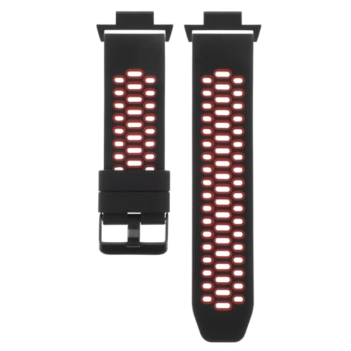 Shangshi Silicone Watch Band Strap For Casio G-SHOCK GXW-56 GX-56BB GX-56 (black red) - Image 1