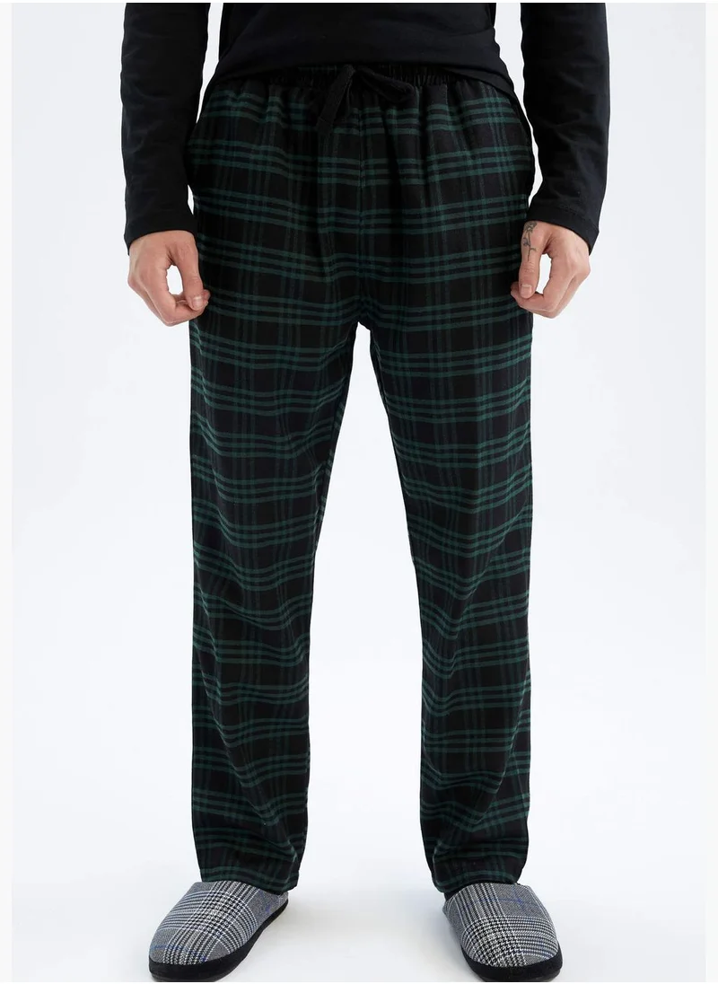 DeFacto Relax Fit Check Patterned Knitted Pyjamas