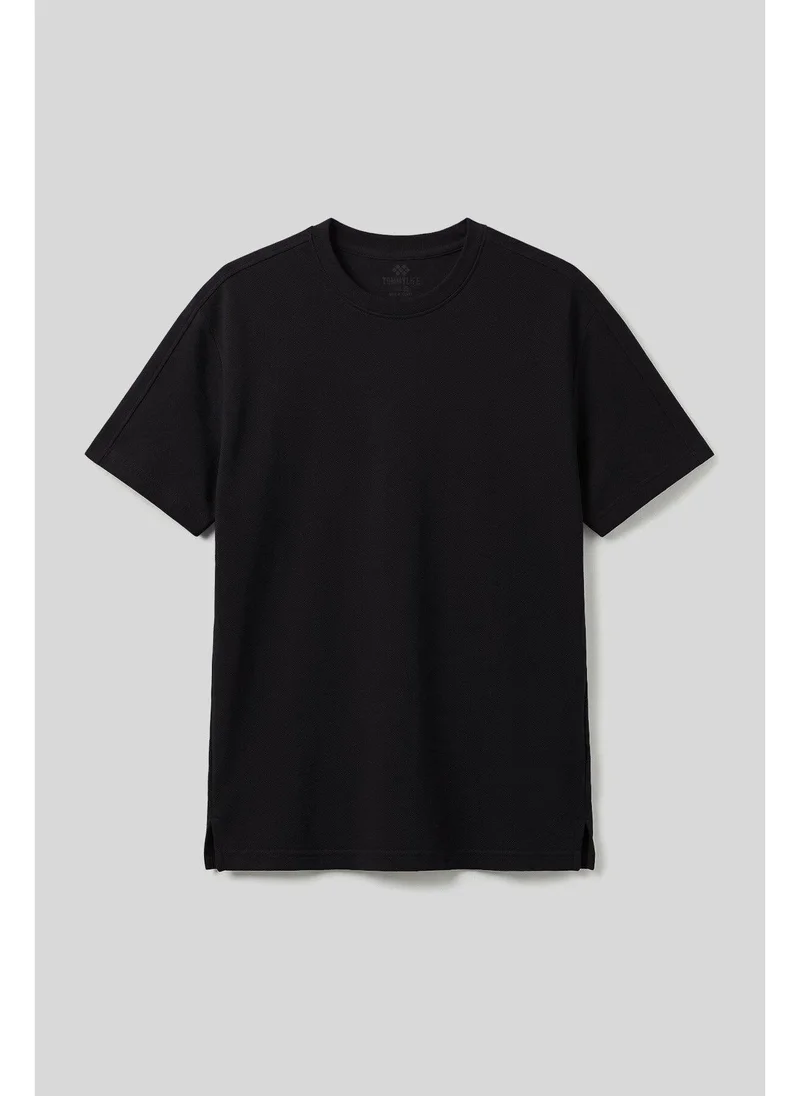 Tommy Life Men's Relaxed Fit Viscose Pique Crew Neck T-Shirt - Pack of 2