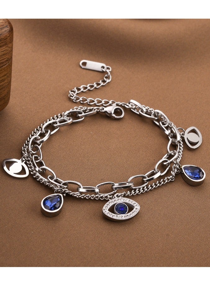 Mark Fairwhale Versatile Titanium Steel Fashion Bracelet 