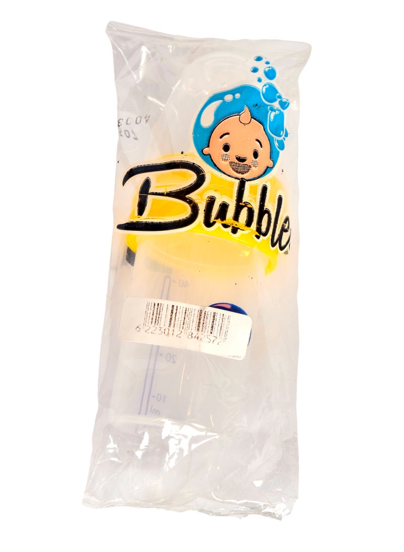 بابلز زجاجة تغذية فقاعات بدون يد | 40 مل / منعددة الالوان - Image 2