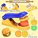 Crelloci Play Color Dough Tools Set Deluxe 41PCS Kitchen Creations Accessories Kit with 12 Cans Dough Stamper Cookbook Food Mold Roller Cutter Extruder Gift for Kids Boys Girls Ages 3 - Image 4