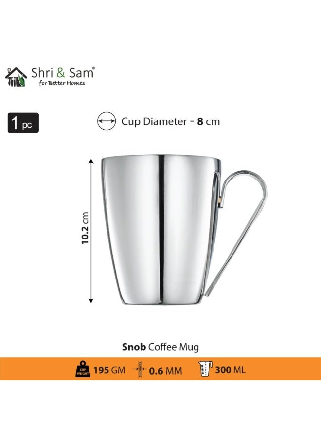 Shri & Sam Snob Stainless Steel Coffee Mug - Image 3
