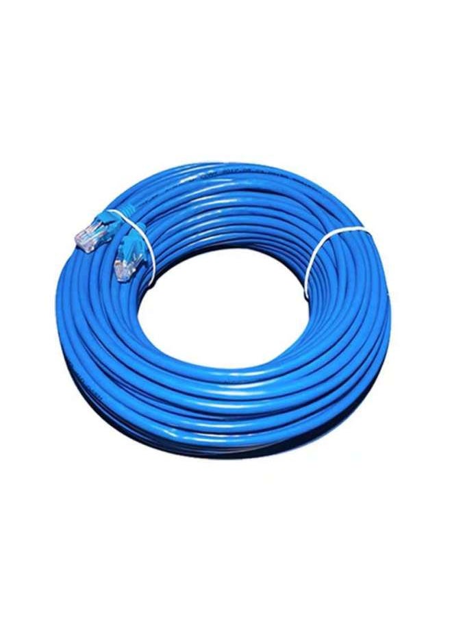 Generic 8-core Six-class High-speed Network Jumper Home Computer Line Router Line Monitoring Line High Toughness Network Line Manufacturers Wholesale-Color:Blue-Line Length:15M  - Image 1