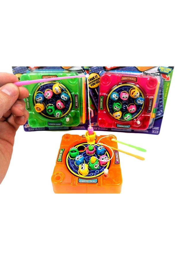 Ja-Ru JA-RU Pocket Retro Mini Handheld Games (3 Toys Bundle) Mini Basketball, Hand Pinball Game, & Magnetic Fishing Toy. Classic Party Favors for Kids. 3255-3258-3205p - Image 4