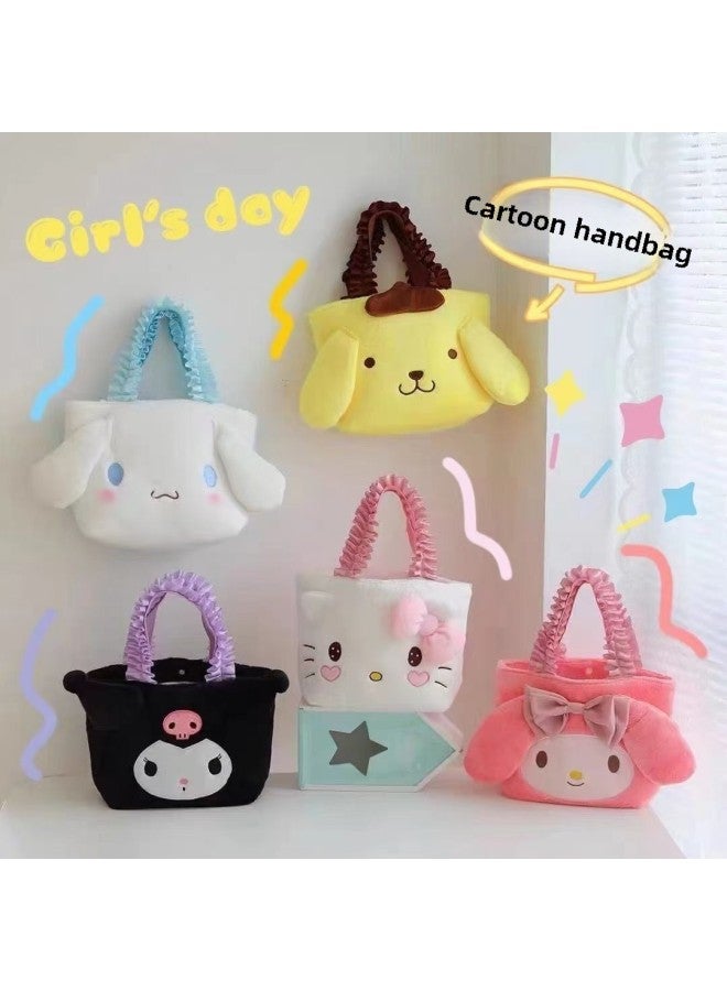 Plush Single Backpack Stiffy Strawberry Bear Cartoon Doll Grasping Machine Doll Blind Box TikTok-Specifications:Matt Tote Bag (remark Contact Customer Service) - Image 3