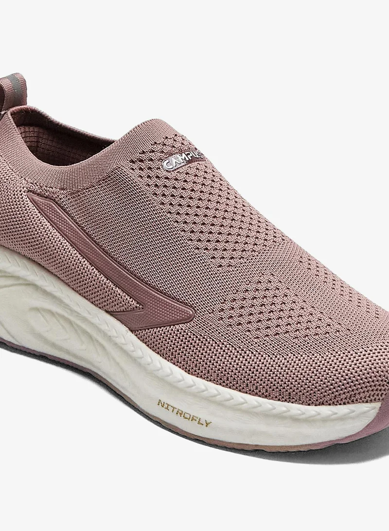 CAMPUS Mauve/Blk Women's Slip On Shoes - Lightweight, Timeless for Everyday Walk for Women | Best Price UAE