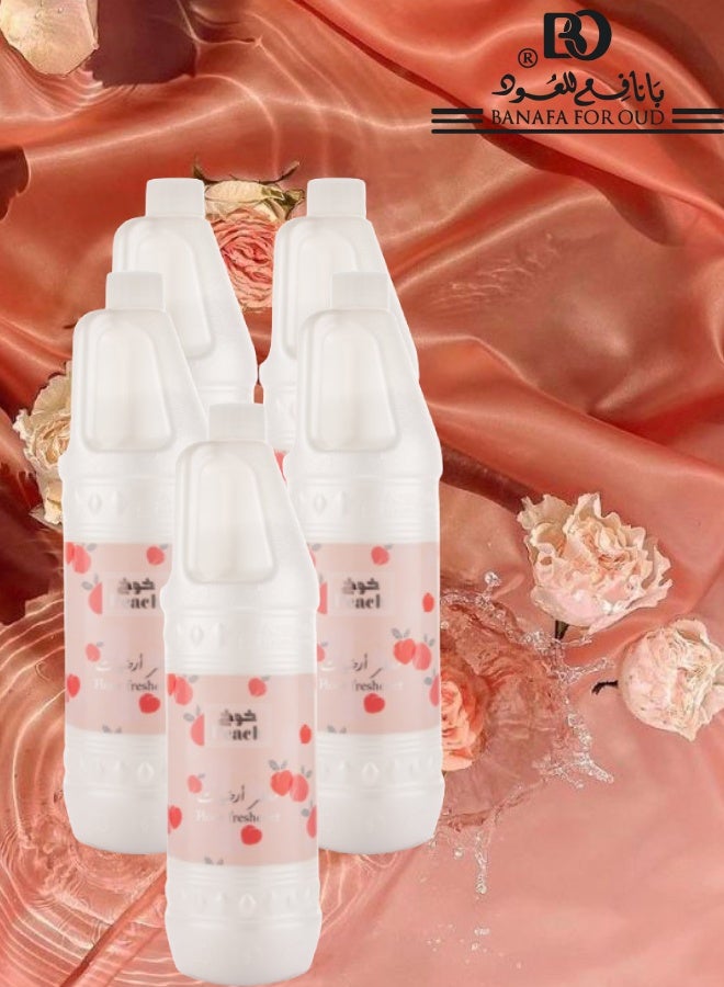 Banafa 5 Pieces Peach Floor Freshener - Image 1