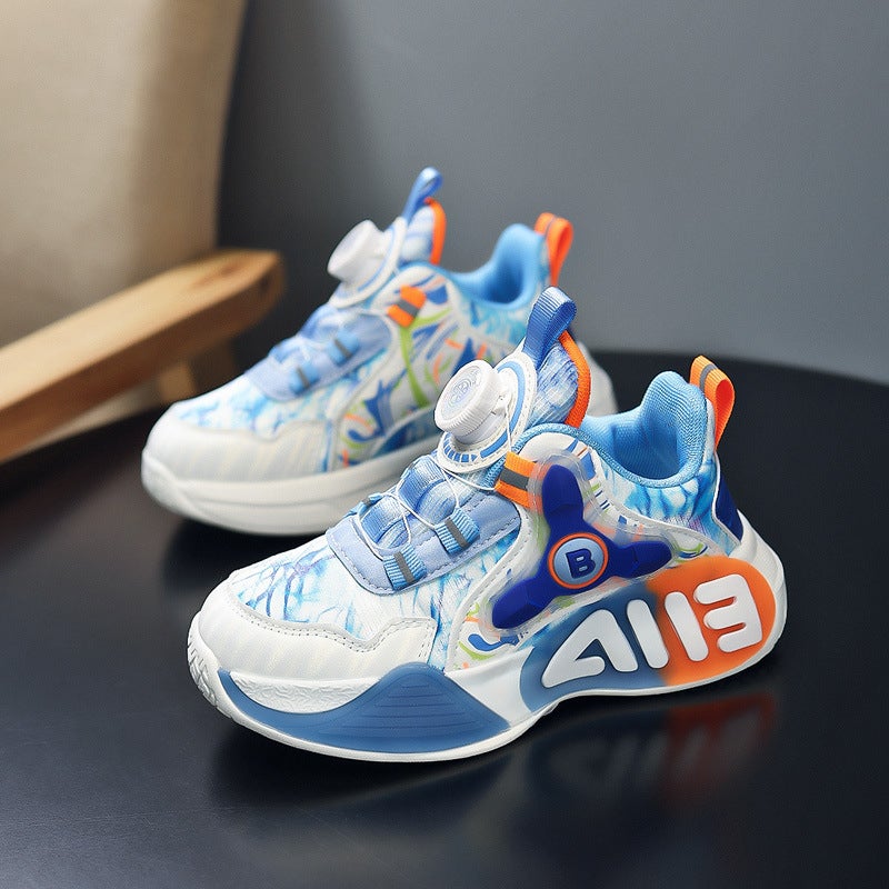 Mesh Sneakers Lightweight Flexible Sole Walking Shoes For Kids Indoor And Outdoor Activities - Image 3