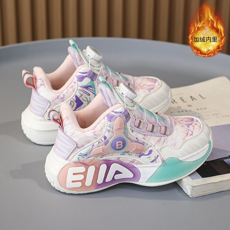 Mesh Sneakers Lightweight Flexible Sole Walking Shoes For Kids Indoor And Outdoor Activities - Image 1