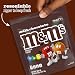 M&M'S حلوى شوكولاتة الحليب من إم إم إس بحجم حفلة 38 أونصة في كيس قابل لإعادة الإغلاق عبوة من 2 للحفلات والخبز والمشاركة - Image 4
