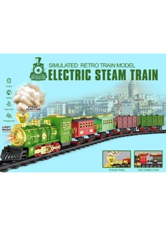 Beauenty Electric Track Train With Lights And Sound Set For Kids  - Image 1