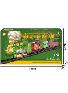 Beauenty Electric Track Train With Lights And Sound Set For Kids  - Image 3