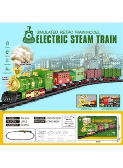 Beauenty Electric Track Train With Lights And Sound Set For Kids  - Image 2