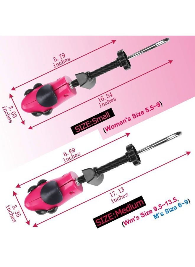 eachway Shoe Stretcher Shoe Trees,Adjustable Length & Width for Men and Women(For Women's 5.5-10 - Image 3