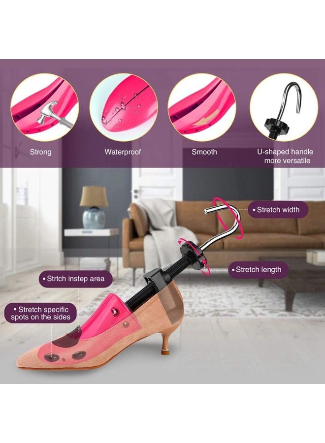 eachway Shoe Stretcher Shoe Trees,Adjustable Length & Width for Men and Women(For Women's 5.5-10 - Image 4