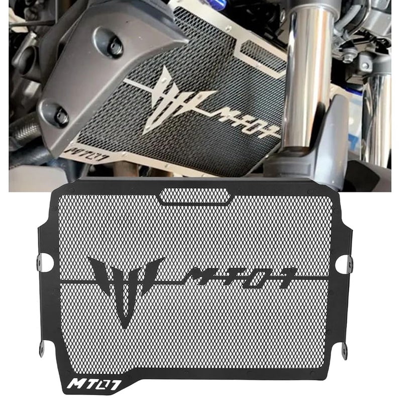 FREAXLL Motocycle Radiator Grille Guard Cover Compatibile with MT 07 MT07 MT07 2019 2020 2021 2022 2023 2024 2025 - Image 2