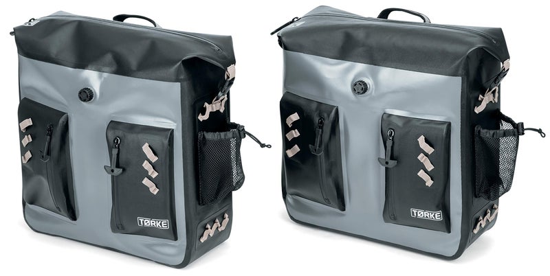 KURYAKYN Kuryakyn 5174 Tørke 24L Dry Panniers: Portable Waterproof Throw-Over Saddlebags with Strap Kit - Image 1