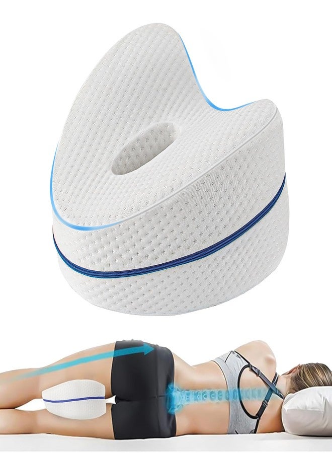 Vertdens Leg Pillow, Knee Pillow for Side Sleepers, Leg Pillows for Sleeping, Knee Cushion for Sleeping,Suitable for Relieving Leg, Back, Knee Pain - Image 1
