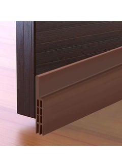 SHAYDX Door Draft Stopper, Self Adhesive Door Seal Strip, Soundproof Weather Stripping for Bottom of Door, Draft Excluder for Blocking Cold Air, Dust, Bugs, Noise, 39 Inch Door Sweep  - Image 1