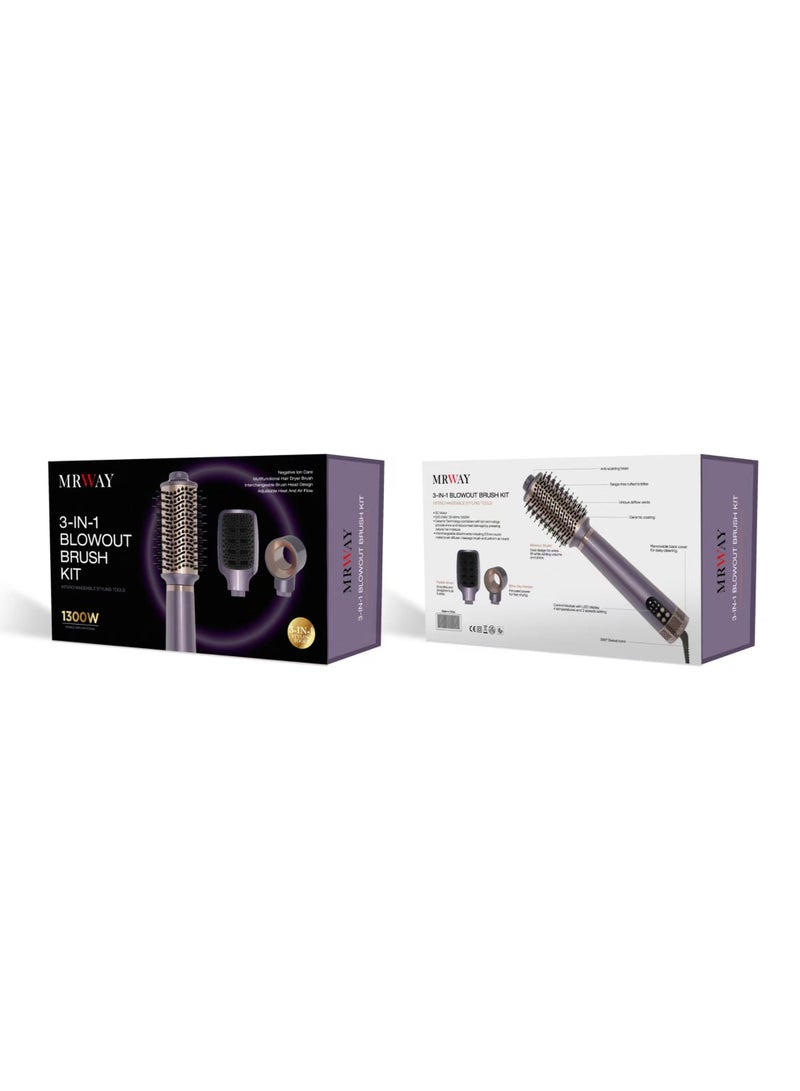 MRWAY Hair styling brush set - Image 3