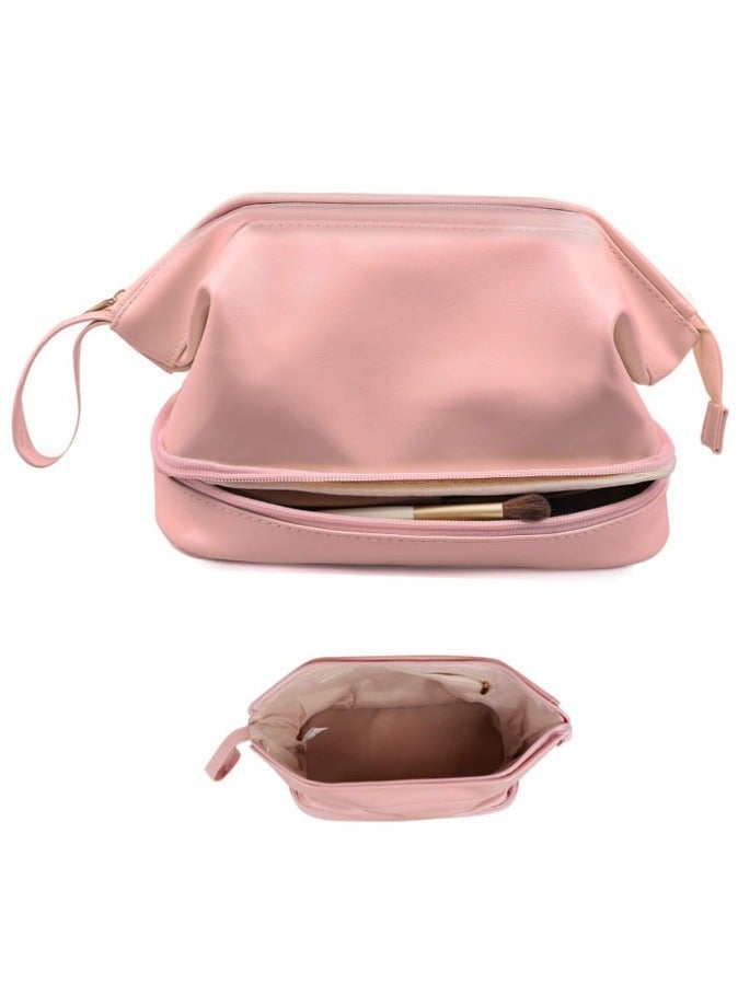 حقيبة مكياج للسفر حقيبة مستحضرات تجميل مضادة للماء حقيبة مكياج نسائية منظمة - Image 1