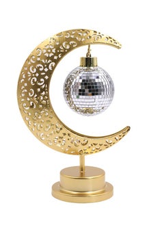 LED wrought iron moon lamp Ramdan festival decorative lamp bedroom table lamp atmosphere modeling lamp